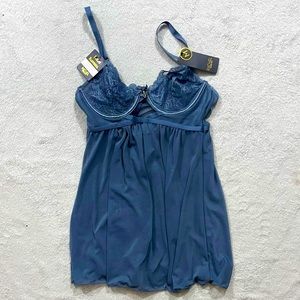 Blue Lingerie dress with panty BRAND NEW